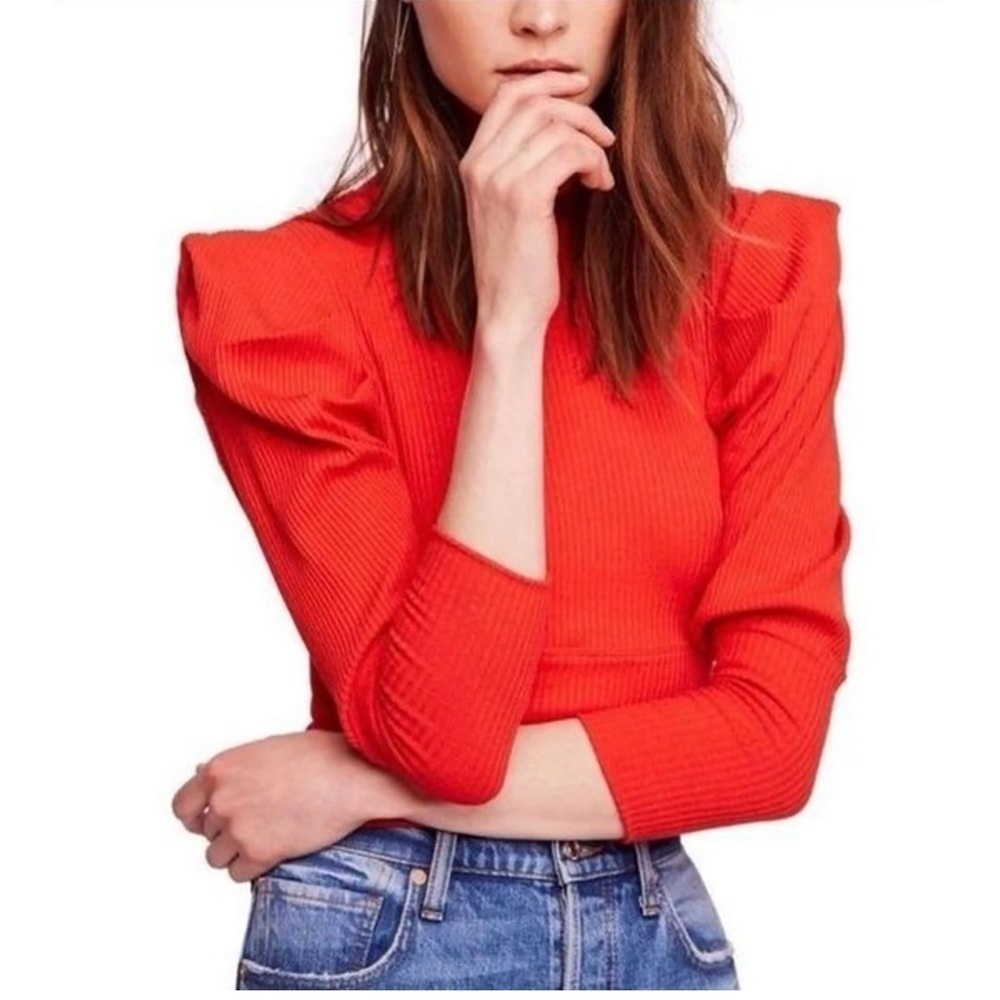 Free people Red Top